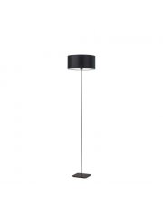Czarna lampa stojąca do salonu MEKSYK