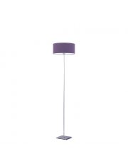 Fioletowa lampa stojąca do salonu MEKSYK