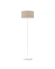 Biała lampa do salonu w stylu skandynawskim SOFIA ECO