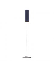 Designerska lampa stojąca tuba LED do salonu FLORENCJA GOLD