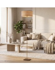 Mała lampa stojąca do salonu MEKSYK ECO o minimalistycznej formie