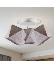 Designerska lampa sufitowa do salonu MINORKA 3 punktowa regulowana LED