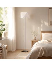 Skandynawska lampa stojąca do czytania w salonie ANKARA