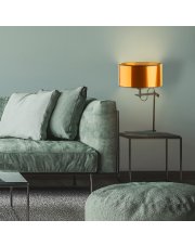 Lampa stołowa do salonu w stylu glamour ALASKA MIRROR