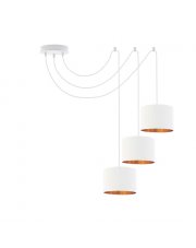 Lampa wisząca typu pająk WAIKIKI W3 GOLD