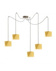 Lampa wisząca z diamentowymi abażurami KANO D5