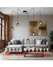 Designerskie lampy wiszące - funkcjonalne żyrandole do każdego wnętrza
