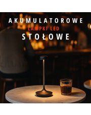 Akumulatorowe lampki stołowe do restauracji – dlaczego stały się obowiązkowym elementem nowoczesnej gastronomii?