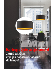 Daj drugie życie swojej lampie! ZMIEŃ ABAŻUR, czyli jak dopasować abażur do lampy?